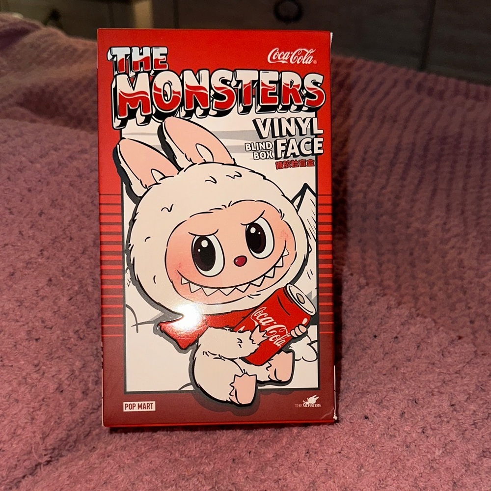 Popmart !!! Discontinued!!! The Monsters Labubu Coca Cola Blind Box.
